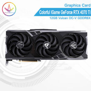 PC Gamer Bali 1 - Colorful IGame GeForce RTX 4070 TI 12GB Vulcan OC-V GDDR6X