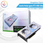 PC Gamer Bali 1 - Colorful Nvidia Igame RTX 4060 Ultra W Duo OC 8GB-V GDDR6