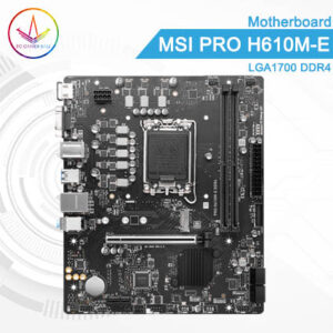PC Gamer Bali 1 - Motherboard MSI Pro H610M-E DDR4 - LGA1700
