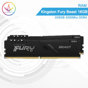 PC Gamer Bali 1 - RAM Kingston Fury Beast 16GB 2x8GB 3200Mhz DDR4