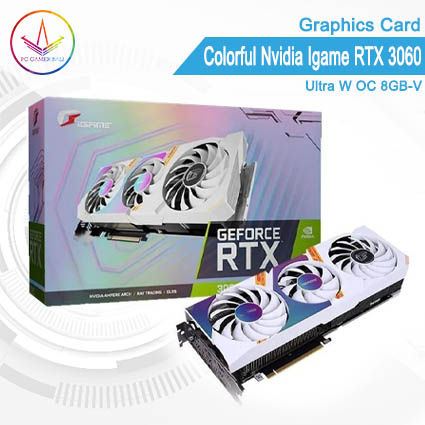 PC Gamer Bali - Colorful Nvidia Igame RTX 3060 Ultra W OC 8GB-V