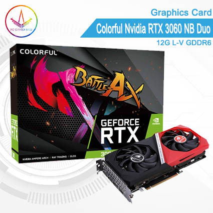 PC Gamer Bali - Colorful Nvidia RTX 3060 NB Duo 12G L-V GDDR6