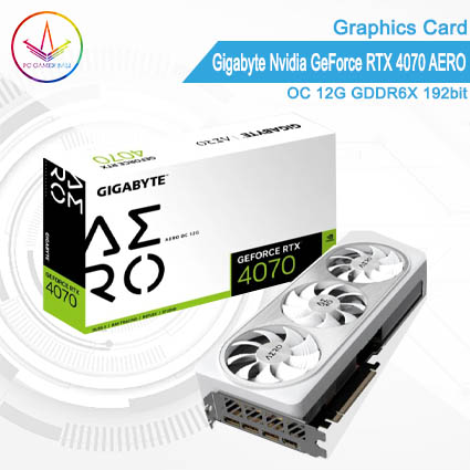 PC Gamer Bali - Gigabyte Nvidia GeForce RTX 4070 AERO OC 12G GDDR6X 192bit