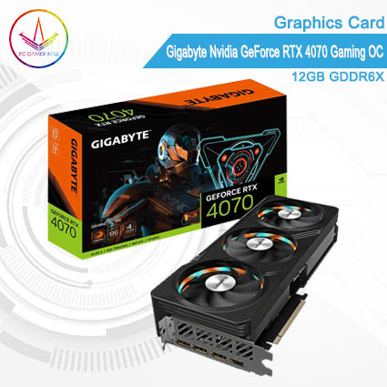 PC Gamer Bali - Gigabyte Nvidia GeForce RTX 4070 Gaming OC 12G GDDR6X