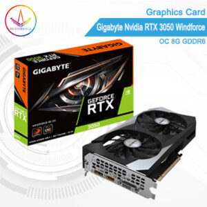 PC Gamer Bali - Gigabyte Nvidia RTX 3050 Windforce OC 8G GDDR6