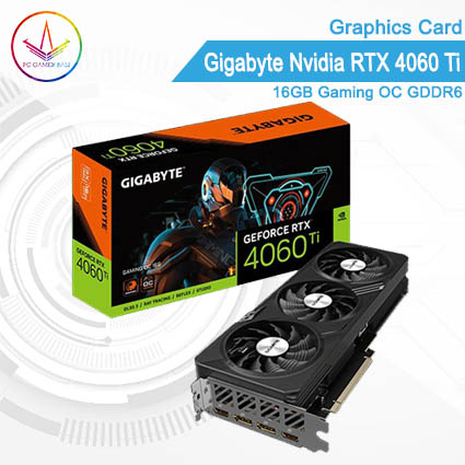 PC Gamer Bali - Gigabyte Nvidia RTX 4060 Ti 16GB Gaming OC GDDR6
