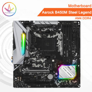 PC Gamer Bali - Motherboard Asrock B450M Steel Legend AM4 DDR4
