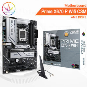 PC Gamer Bali - Motherboard Asus Prime X670 P Wifi CSM AM5 DDR5