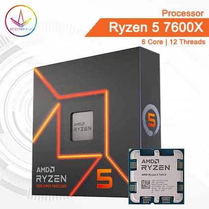 PC Gamer Bali - Processor AMD Ryzen 5 7600X AM5 5.3Ghz