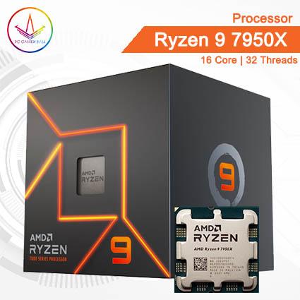 PC Gamer Bali - Processor AMD Ryzen 9 7950X AM5 5.7Ghz