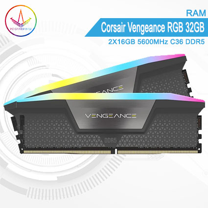 PC Gamer Bali - RAM Corsair Vengeance RGB 32GB 2X16GB 5600MHz C36 DDR5