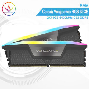 PC Gamer Bali - RAM Corsair Vengeance RGB 32GB 2X16GB 6400MHz C32 DDR5