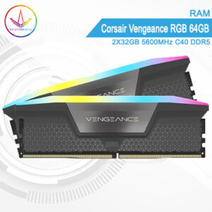 PC Gamer Bali - RAM Corsair Vengeance RGB 64GB 2X32GB 5600MHz C40 DDR5