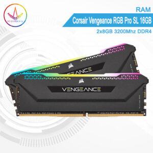 PC Gamer Bali - RAM Corsair Vengeance RGB Pro SL 16GB 2X8GB 3200Mhz DDR4