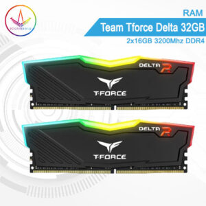 PC Gamer Bali - RAM Team Tforce Delta 32GB 2x16GB DDR4 RGB 3200Mhz DDR4