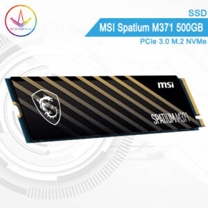 PC Gamer Bali 1 - SSD MSI Spatium M371 500GB PCIe 3.0 M.2 NVMe