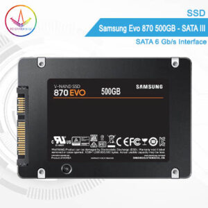 PC Gamer Bali 1 - SSD Samsung Evo 870 500GB - SATA III V Nand