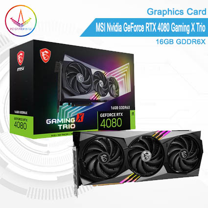 PC Gamer Bali - MSI Nvidia GeForce RTX 4080 16GB Gaming X TRIO GDDR6X