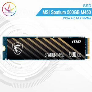 PC Gamer Bali - SSD MSI Spatium 500GB M450 PCIe 4.0 M.2 NVMe
