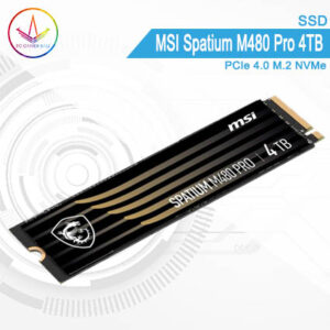 PC Gamer Bali - SSD MSI Spatium M480 Pro 4TB PCIe 4.0 M.2 NVMe